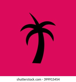 Palm Tree Icon. Eps-10.