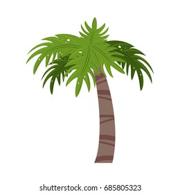 palm tree icon image 
