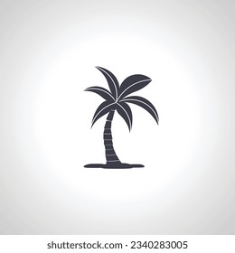 palm tree icon. palm isolated icon