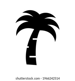 palm tree icon or logo isolated sign symbol vector illustration - high quality black style vector icons
