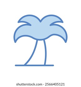 Palm Tree icon. Summer icon design. vector graphic