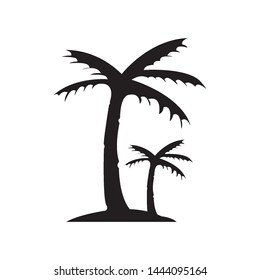 palm tree icon vector design template