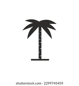 palm tree icon vector illustration