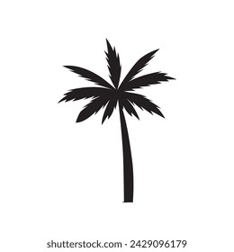 ilustración vectorial de icono de palmera