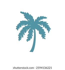 palm tree icon vector illustration art
