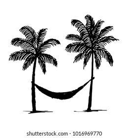 Palm tree illustration