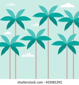 Palm tree illustration