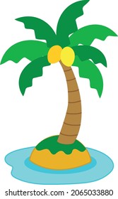 vector de diseño de ilustración de palmeras
