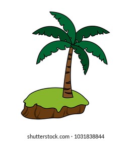 palm tree island icon image 