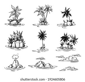 Isla Dibujo Images, Stock Photos & Vectors | Shutterstock