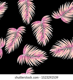 Palm tree Kentia Howea vector graphics backgrounds textures tropical indoor plants hand-drawn