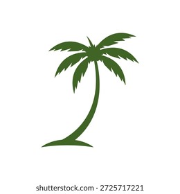 Palmenblatt Illustration Logo Vorlage Vektordesign