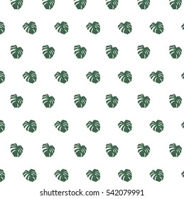 palm tree leaves pattern