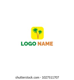 Palm tree logo