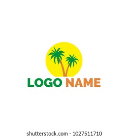 Palm tree logo