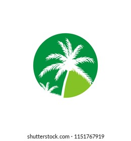 palm tree logo