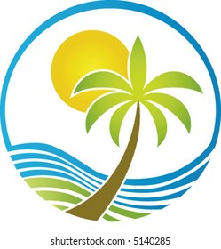 Palm Tree Logo