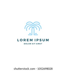 Palm Tree Logo Design