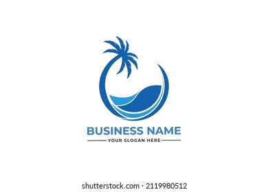 49,319 Palm Sea Logo Images, Stock Photos & Vectors | Shutterstock