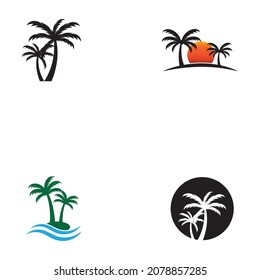 palm tree logo and symbol images