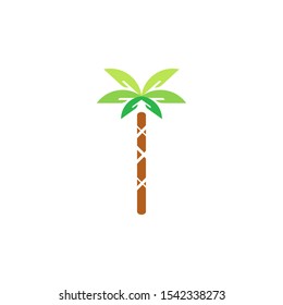 Palm tree logo template vector icon design