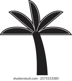 Palm Tree nature icons symbols