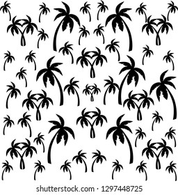 Palm tree pattern