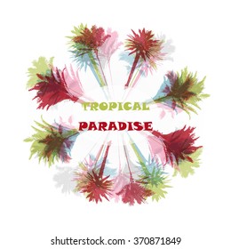 Palm tree print