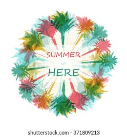 Palm tree print