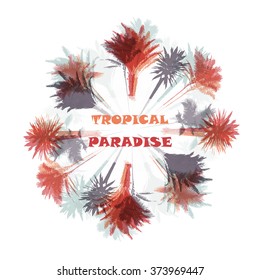 Palm tree print