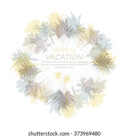Palm tree print