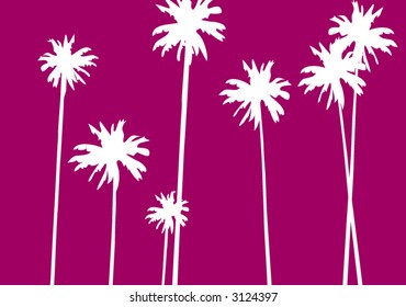 palm tree purple