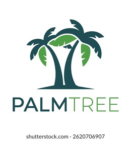 Palm tree Silhouette Vector, Black palm trees