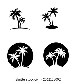 palm tree , simple and clean