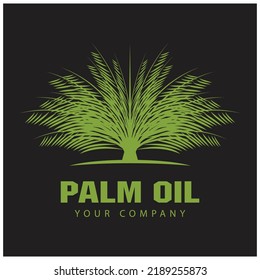 Palm tree summer logo template vector illustration