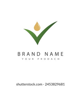 Palm tree verano logo Ilustración vectorial de Plantilla