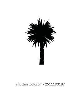 Palm tree verão modelo vetor ilustração