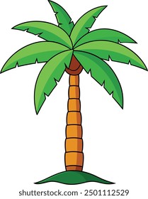 Palm Tree for Summer Vector illustration