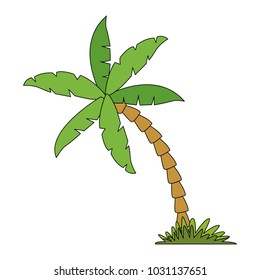 Palm tree symbol