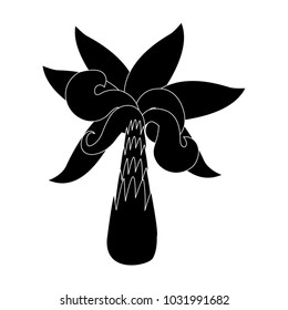 Palm tree symbol