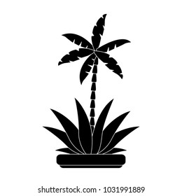 Palm tree symbol