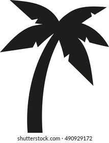 Palm tree symbol