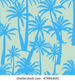 palm tree, tropics - vector, illustration