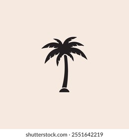 Palm Tree vector design 02.