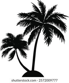 Palm Tree Vector Design Adobe illustration Vector Design