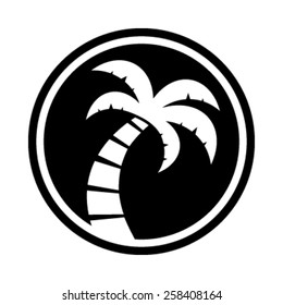 Palm Tree Vector Icon