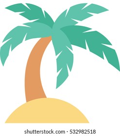 Palm Tree Vector Icon