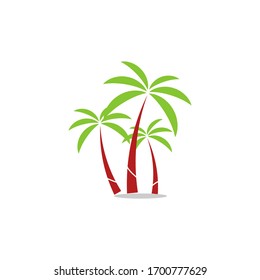 
Palm tree vector icon for eps 10