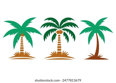 palm tree vector illustration design 