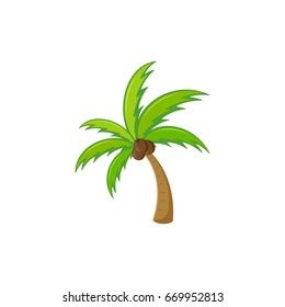 palm tree vector template design